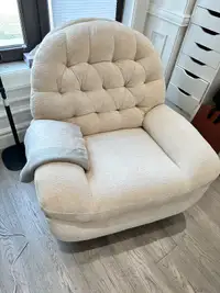 Creamy white sofa