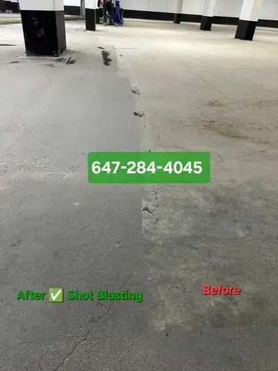 Concrete Shot Blasting Toronto, View more