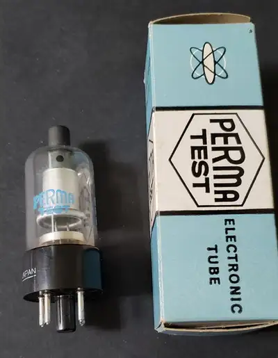 Perma Test 1G3GT / 1B3GT Half-Wave Rectifier Vacuum /Radio Tube, View more