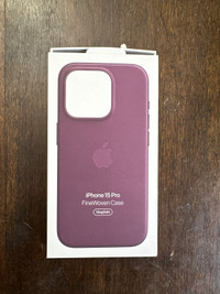 Brand New -  iPhone 15 Pro FineWoven Case