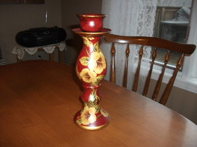 Wooden  Candlestick in Home Décor & Accents in Cambridge