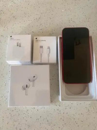 iPhone 14 128GB **Earbuds 3rd Gen/Adapter Pkg/Delivery**