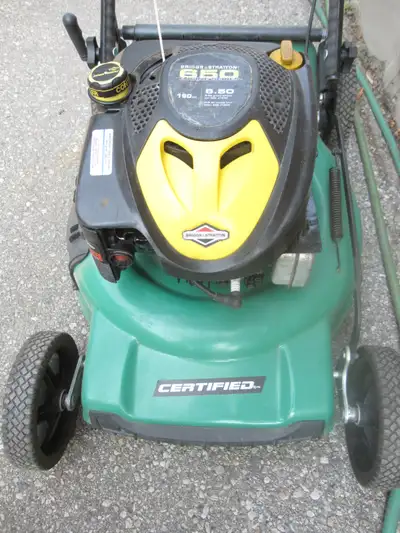 CERTIFIED 21" PUSH LAWN MOWER WITH 6.5 H/P BRIGGS & STRATTON ENG, View more