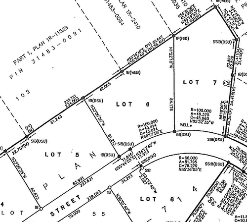 The prestigious River's Edge subdivision is located on the recently extended portion of Queen St. Ea...