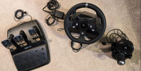 Logitech G920 Steering wheel with shifter