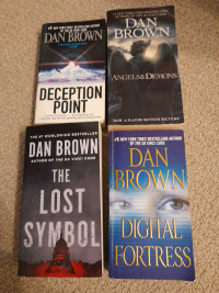 Dan Brown fiction books