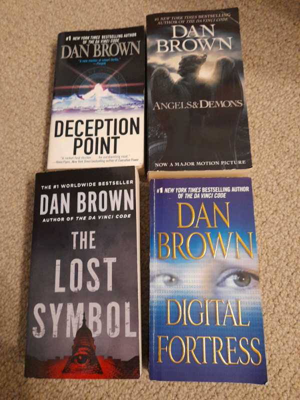 Dan Brown fiction books in Fiction in Oakville / Halton Region