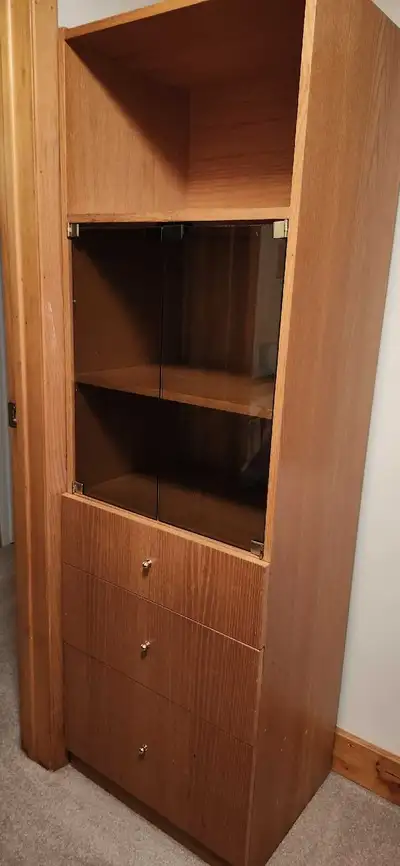 Custom wood cabinet, View more