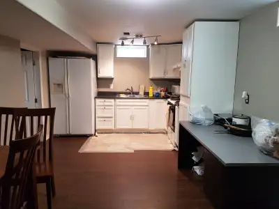 3 bed rooms 2 bathrooms legal basement suite, two female students looking for one more young female,...