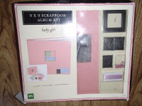 9x9 Scrapbook Album Kit