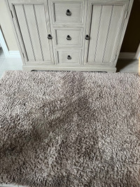 48"X60" GREY/BEIGE CARPET-ALMOST NEW! ONLY $75!! NEUTRAL COLOUR!