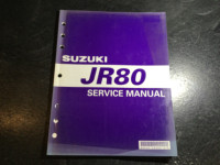 2001-2005 Suzuki JR80 Service Manual Minibike Motocross Dirtbike