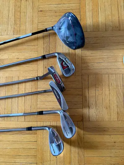 Golf Clubs Set – TaylorMade + Odyssey Putter – Great Deal, View more