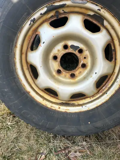 Ford bolt pattern On 4 steel rims