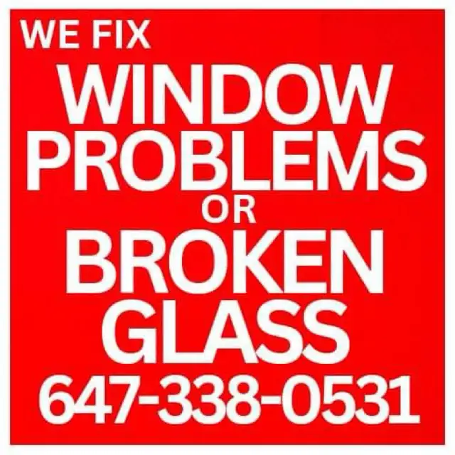 BROKEN GLASS Repair & WINDOW Repair (COMMERCIAL/RESIDENTIAL)62864356949251120