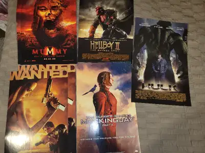 $10 each Universal Studios Movie Posters Year 2008 Official, View more