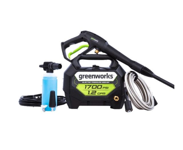 Pressure washer Greenworks 1700 PSI (GPW1704) dans Autre  à Ville de Montréal - Image 2