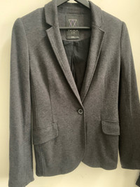 Talula casual blazer - grey, xs (size 2 )
