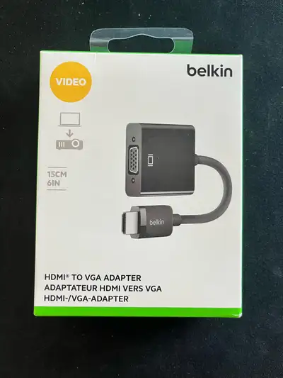 Belkin connector VGA to HDMI, View more