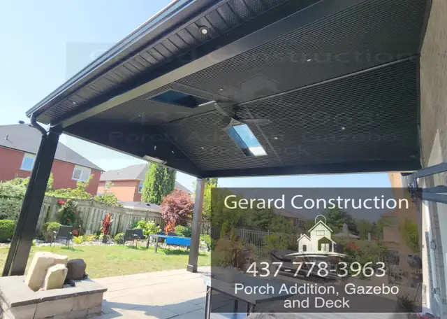 GAZEBO , DECK, FENCE, CARPORT, PERGOLA in Decks & Fences in Mississauga / Peel Region - Image 6