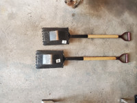 Roofing spade shovel & 4  roofing Jacks