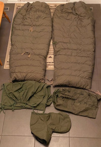 Winter sleeping bag -50 Canadian military down double bag