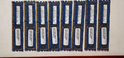 24 HYNIX 4GB 2Rx8 PC3L-10600R-9-10 RAM STICKS, View more