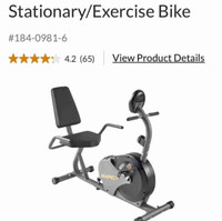  Exercise bike 