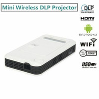 Android  Projecteur HD DLP LED Projector with Touchpad Mouse