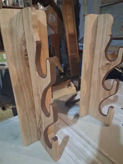 Solid Ash "Sporting" racks, View more