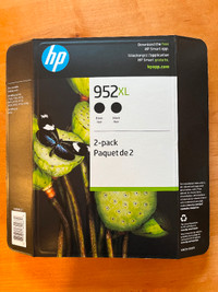 HP 952XL 2-pack Black Ink Cartridges