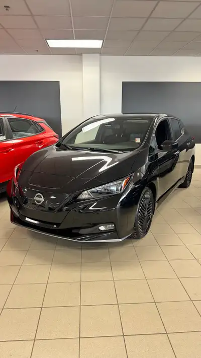 Nissan Leaf SV plus 349km d’autonomie Jamais accidenté Prix : 21 875$ Financement : 90.43$ / semaine...
