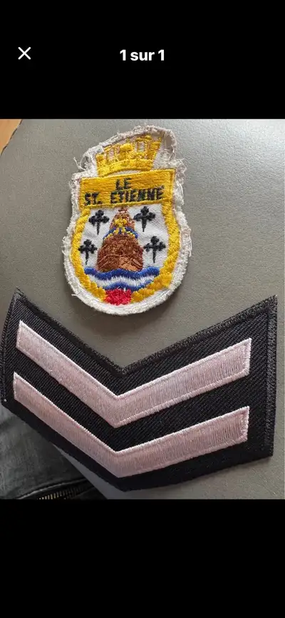 Écusson Brodé Badge Patch Cadet Vintage ❌Disponible ❌ ❌Livraison possible avec Poste Canada [[à vos...