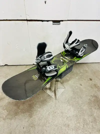 5150 kids snowboard 128 cm with Firefly jr bindings, View more