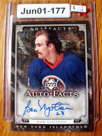 2006-07 Artifacts BOB NYSTROM AUTO-FACTS AUTOGRAPH #AF-BN star