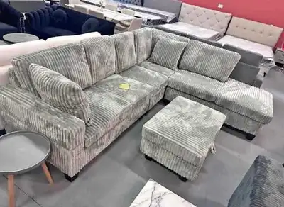 Cozy and stylish sectional sofa available , View more