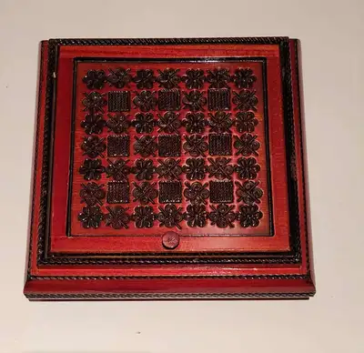Coffre a bijoux avec miroir8 pouces x 8 pouces, View more