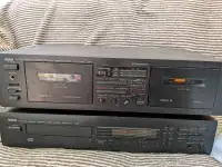 Yamaha Natural Sound Stereo Double Cassette Deck KX-W332