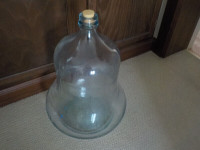 VINTAGE PEAR SHAPED GLASS CARBOY