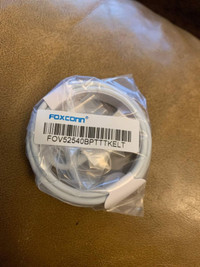 Foxconn Apple 1m (3.28 ft.) USB-C to Lightning Cable - White
