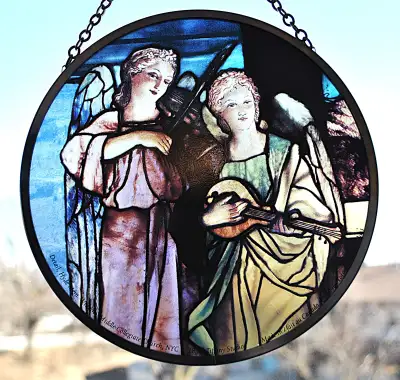 TIFFANY STUDIO STAINED GLASS REPRODUCTION, View more