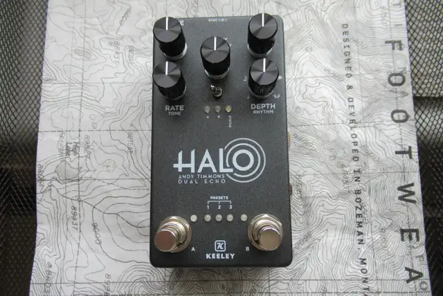Keeley Halo Delay & Reverb Guitar Pedal in Amps & Pedals in Kingston - Image 2