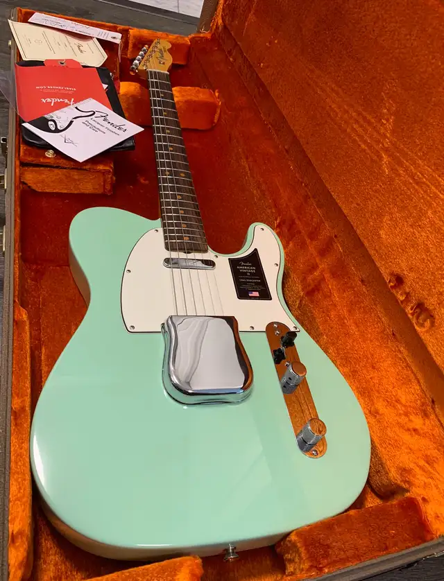 Fender American vintage ll 1963 telecaster 2023 in Guitars in City of Toronto - Image 2