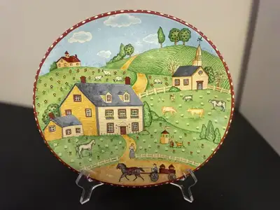 Green Acres by Sango Display Plate – 1995 (No. 4873-20, View more