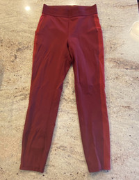 Lululemon Box It Out Tight Deep Rouge - size 6