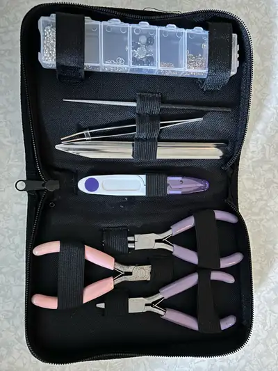 Hello, Thank you for taking the time to read my post. For sale is a large collection of beading/jewe...