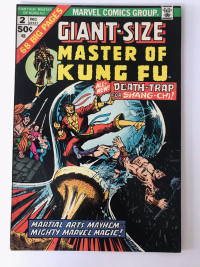 Giant Size Master of Kung Fu #2 and #4 Shang Chi