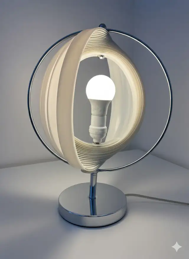 Verner Panton Style Moon Eclipse Lamp in Indoor Lighting & Fans in Ottawa - Image 9