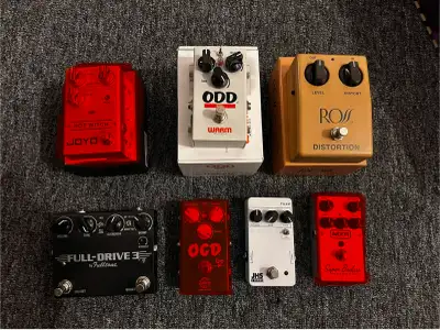 Fulltone, JHS, Ross, Warm Audio pedals, View more