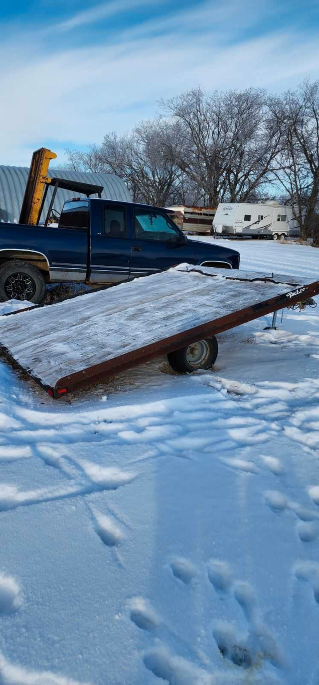 2 place snowmobile trailer  in Cargo & Utility Trailers in Regina